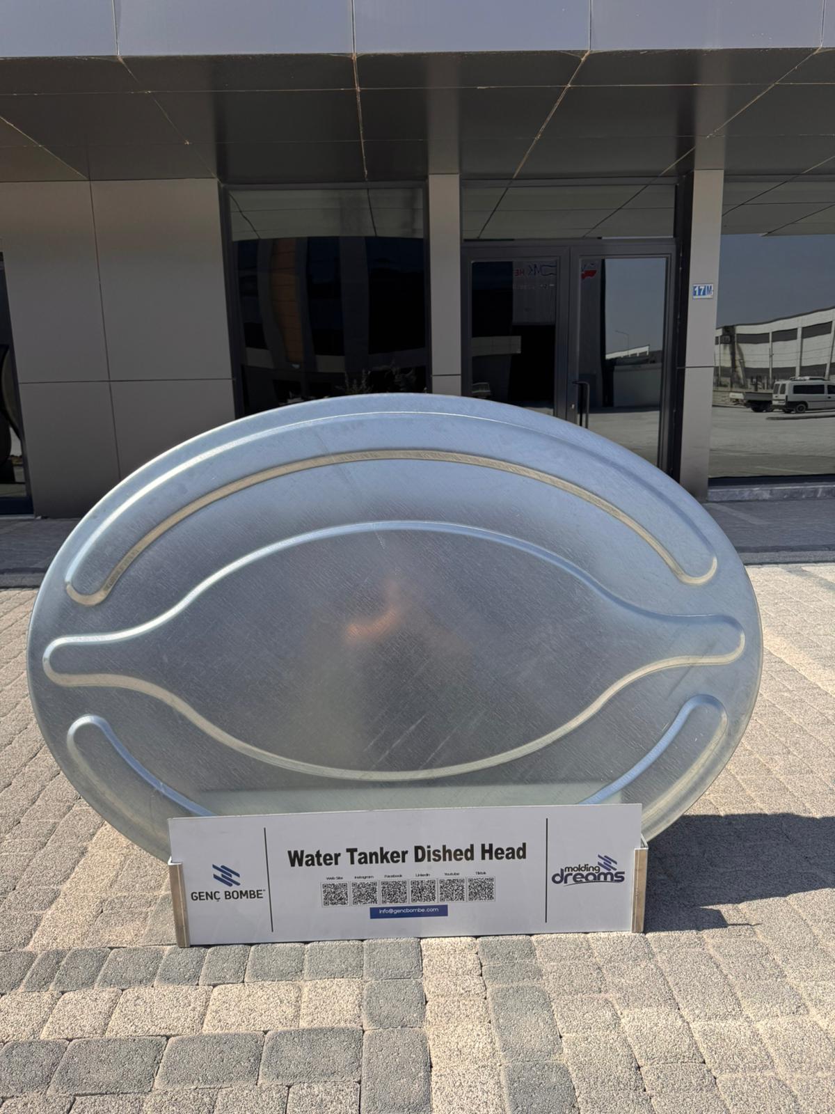 Water Tanker Dished Head - görsel 2